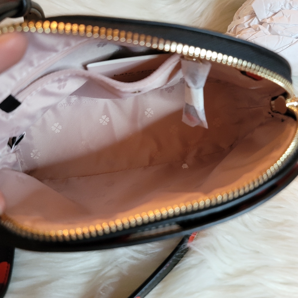 Kate Spade spencer celebration hearts small dome crossbody - Picture 6 of 8